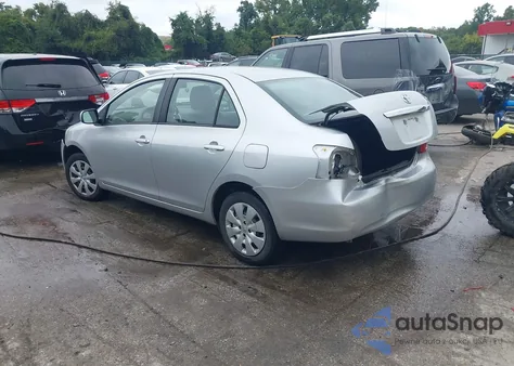 2012 Toyota Yaris из США, поврежденный, VIN JTDBT4K36CL017970